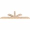 Ekena Millwork Richland Smooth Timber Gable Bracket, Douglas Fir, 108"W x 36"H x 5 1/2"D x 5 1/2"F, 8/12 Pitch GBW108X36X0606RIC00SDF - alternate 2